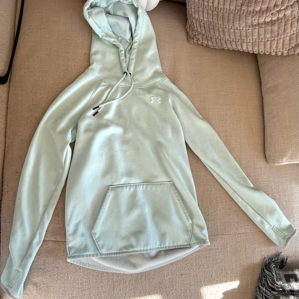 Under Armour Mint Green Pullover Hoodie